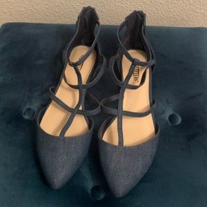 Seychelles Denim Flats